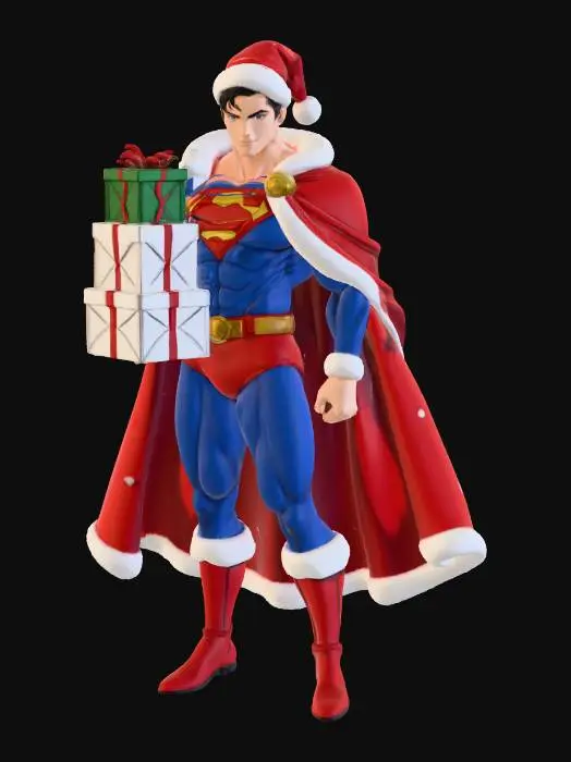 3D model for Winter Super Hero Festivities, #Christmas2025#
