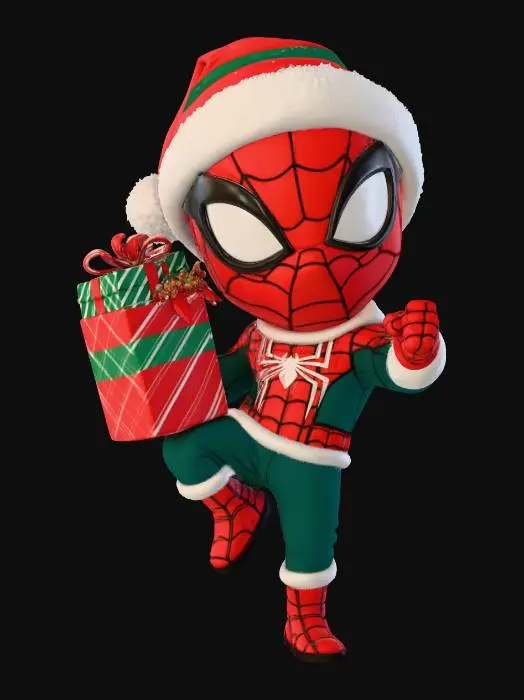 3D model for Spiderman-Holiday Celebration, #Christmas2025#