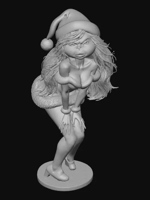 3D model for Grinchy Glam , #Christmas2025#