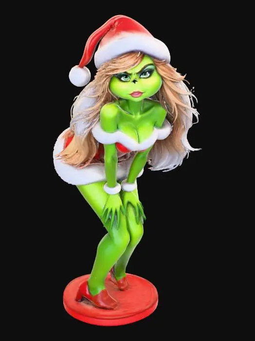 3D model for Grinchy Glam , #Christmas2025#