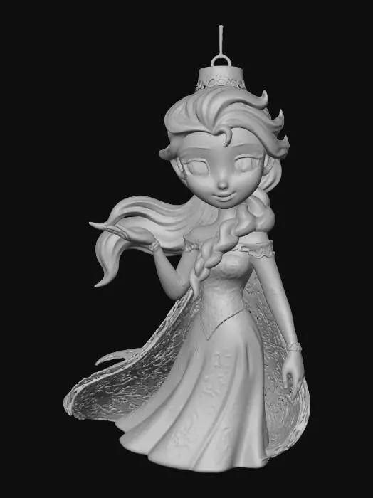 3D model for Winter Enchantment Ornament, #Christmas2025#