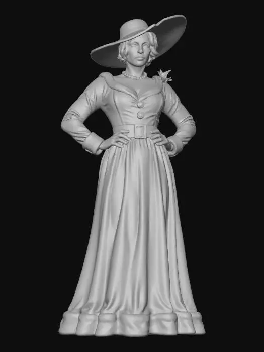 3D model for Dimitrescu Holiday Elegance , #Christmas2025#