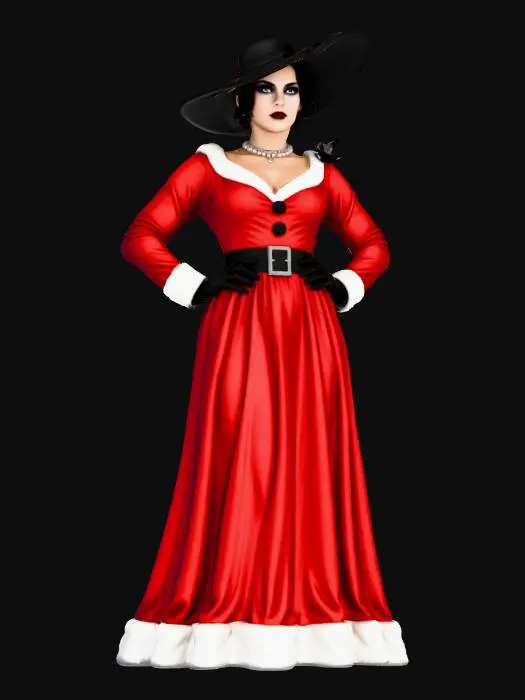 3D model for Dimitrescu Holiday Elegance , #Christmas2025#