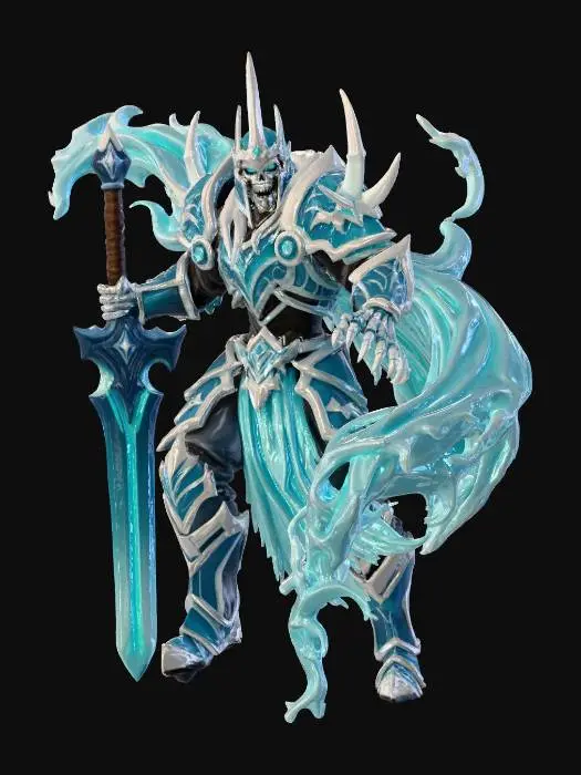 3D model for Frost King Warrior , #Christmas2025#