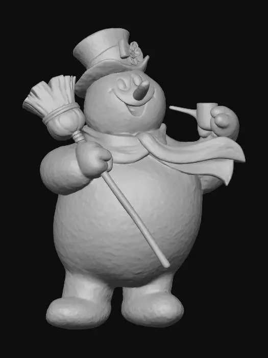 3D model for Frosty Snowy Charm , #Christmas2025#