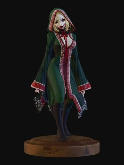 3D model for Bela Dimitrescu Holiday Cheer , #Christmas2025#