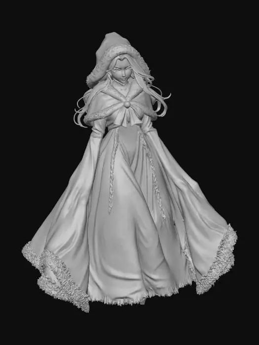 3D model for Daniela Dimitrescu Holiday Cheers , #Christmas2025#