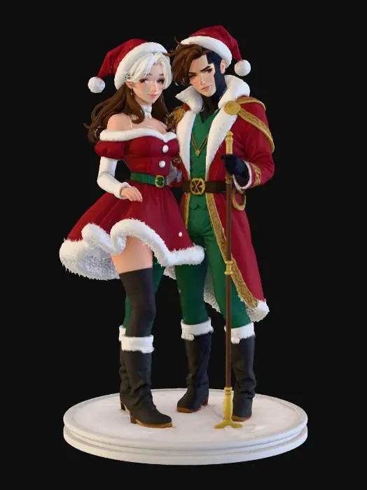 3D model for Xmen Holiday Duo , #Christmas2025#