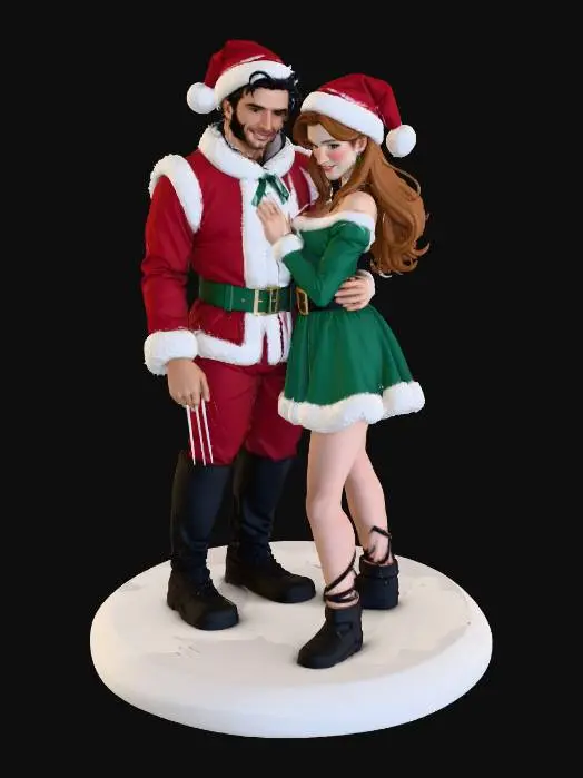 3D model for Festive Mutant Holiday, #Christmas2025#