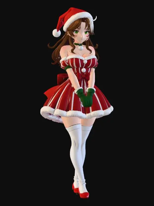 3D model for Xmen Rogue Santa Helper , #Christmas2025#