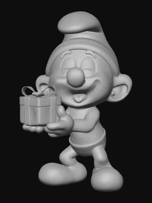 3D model for Jokey Smurf Gift Celebration , #Christmas2025#