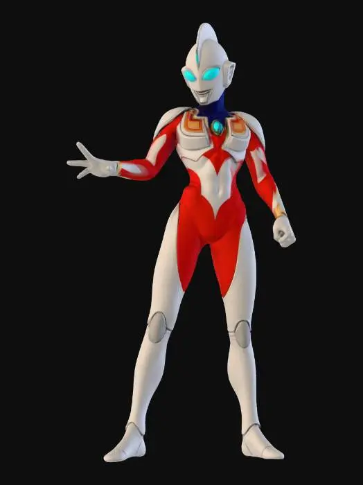 3D model for Ultrawoman Katsu