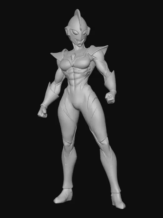 3D model for Dark Ultrawoman Chikara