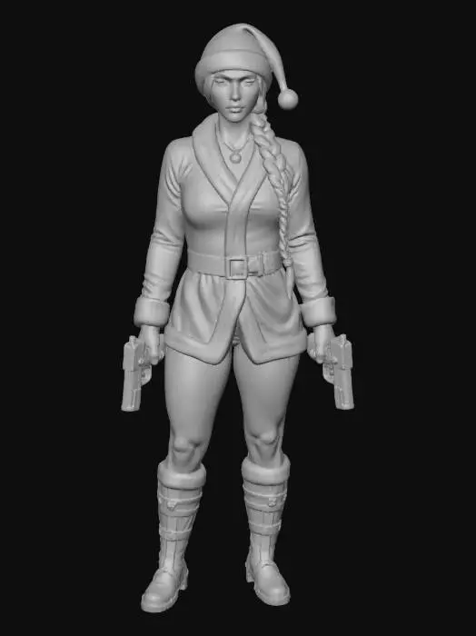 3D model for Lara Croft Xmas Raider , #Christmas2025#