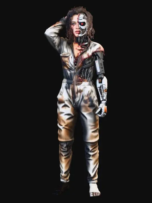 3D model for Battle Damage T700