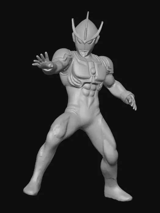 3D model for Cosmic Defender Ultraman Omega