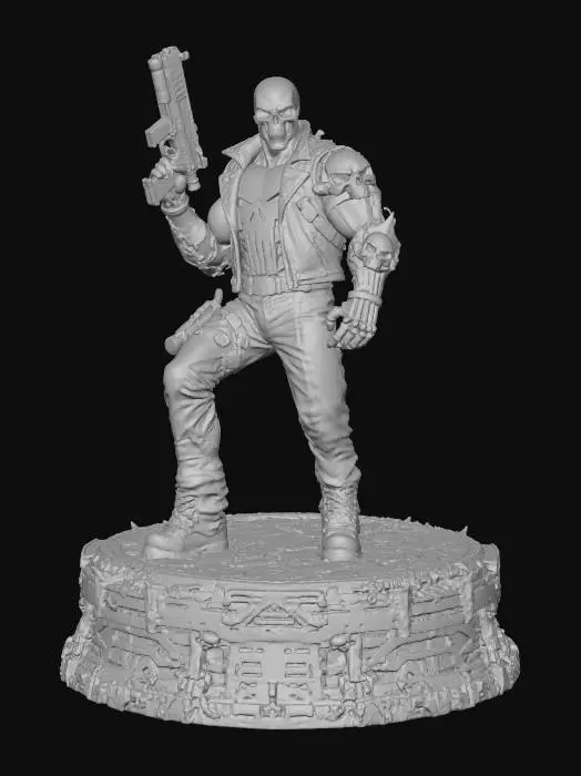 3D model for Ghost Punisher