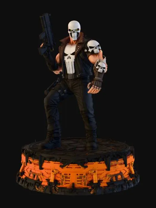 3D model for Ghost Punisher