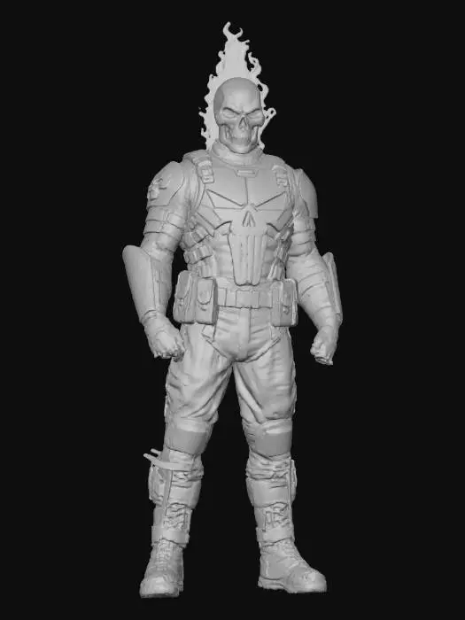 3D model for Ghost Punisher