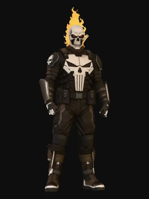 3D model for Ghost Punisher