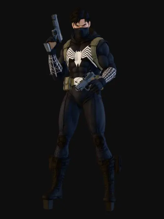 3D model for Spider-Punisher 2026