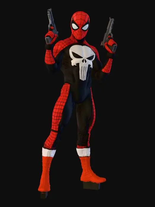 3D model for SpiderPunisher Fusion