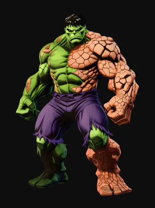 3D model for Hulk Thing Fusion 2026