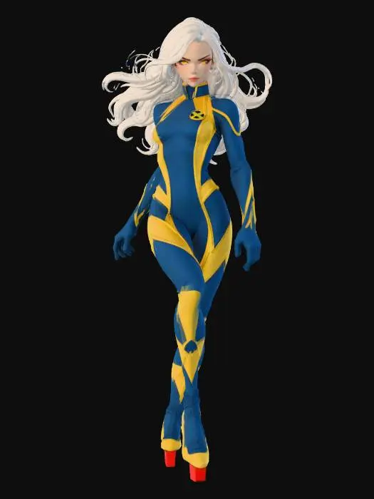 3D model for Xmen Storm Earth 745
