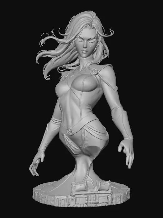 3D model for Xmen Storm Earth 745