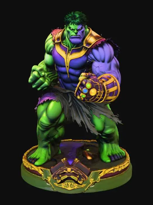 3D model for Hulk Thanos Fusion Infinity Power