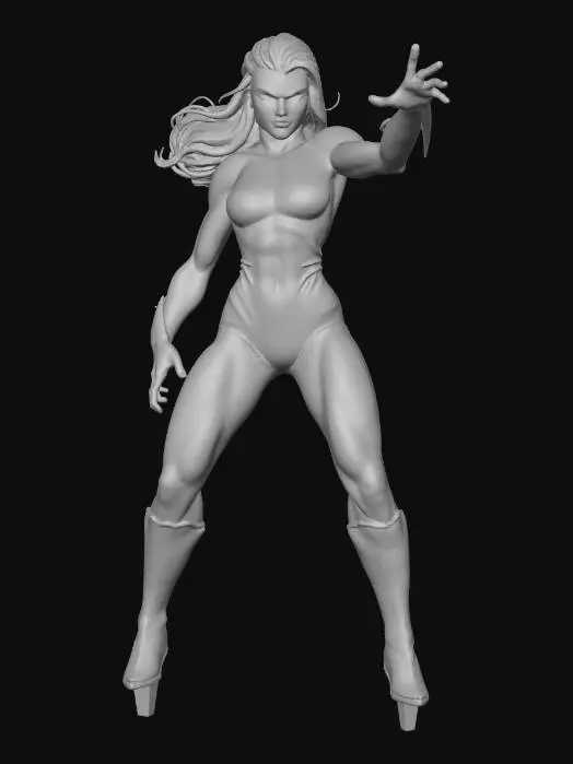 3D model for Diamond Duality Emma Frost