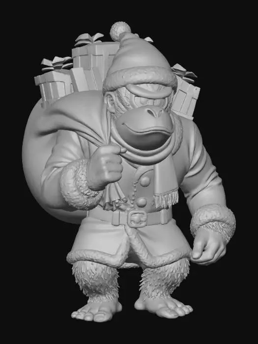 3D model for Kong Claus Holiday Delivery