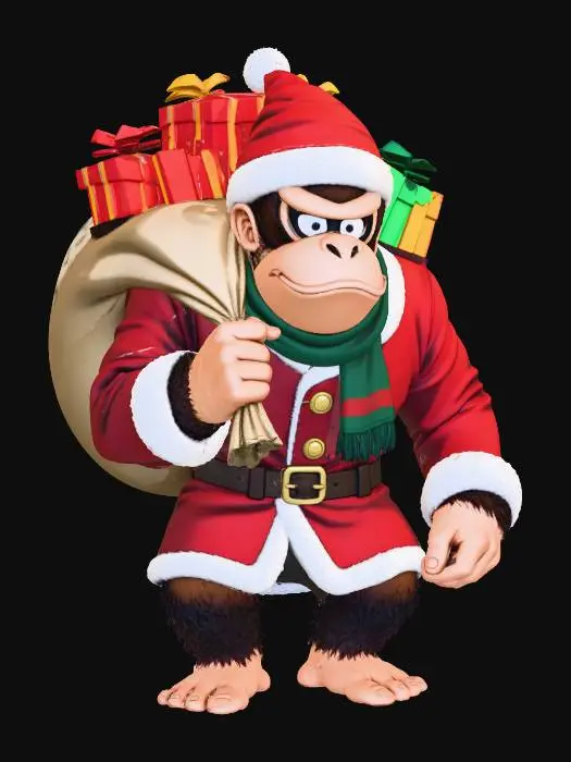 3D model for Kong Claus Holiday Delivery