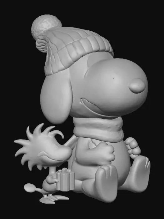 3D model for Snoopy Winter Joy , #Christmas2025#
