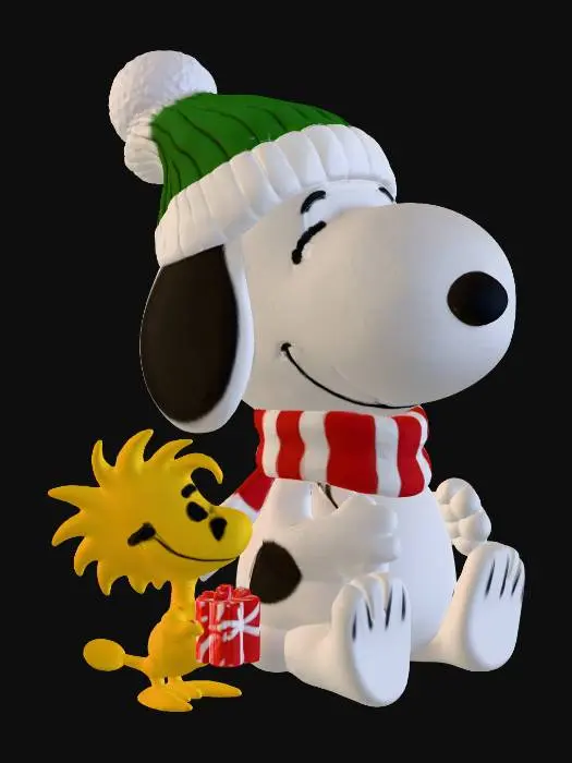 3D model for Snoopy Winter Joy , #Christmas2025#