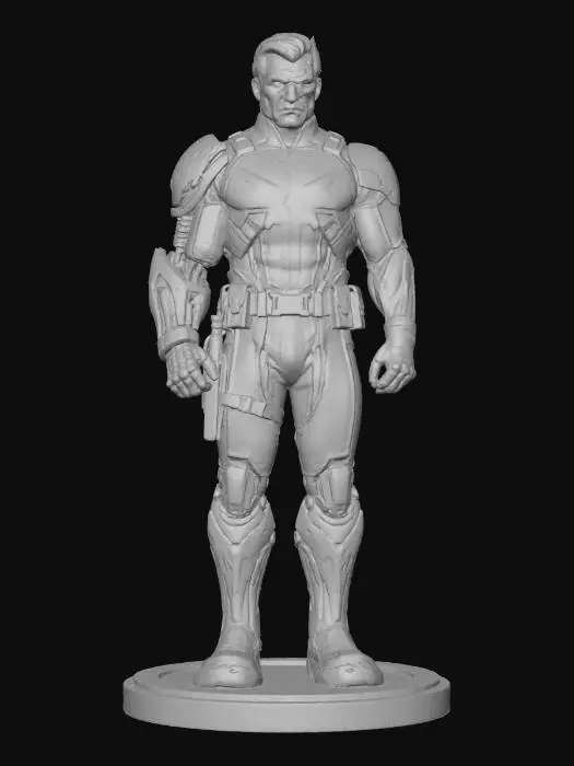 3D model for Punisher 2099