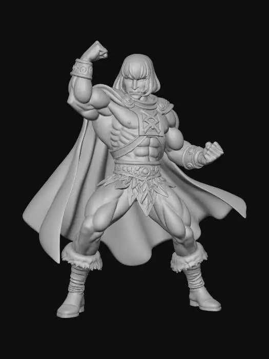 3D model for He-Man Holiday Heroic Stand , #Christmas2025#