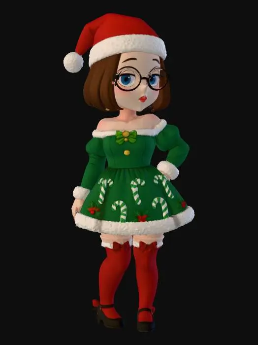 3D model for Meg Griffin Holiday Cheer, #Christmas2025#