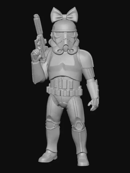 3D model for Festive Trooper, #Christmas2025#