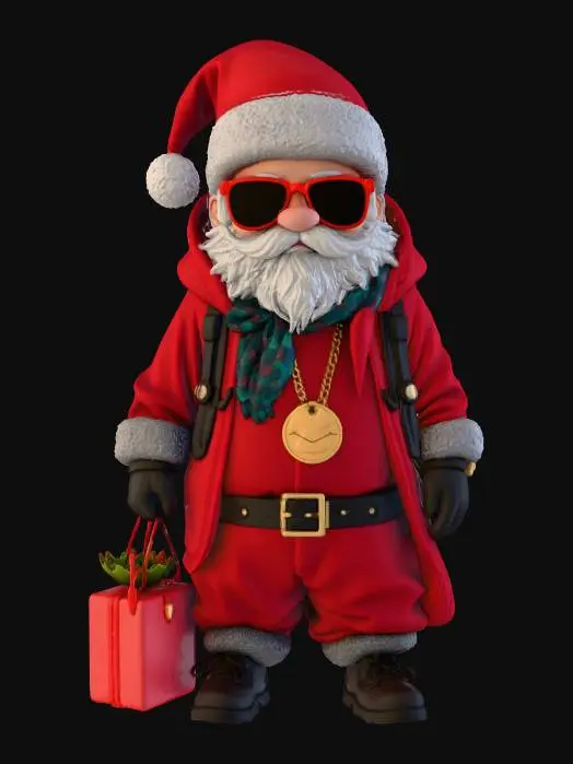 3D model for Santa Swag, #Christmas2025#
