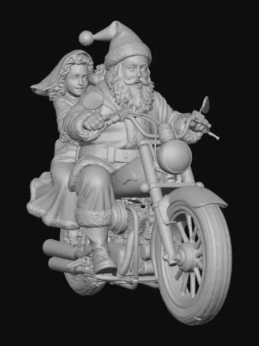3D model for Santa's Holiday Ride, #Christmas2025#