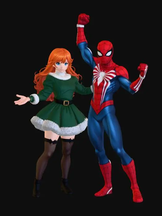 3D model for Holiday Heroes, #Christmas2025#