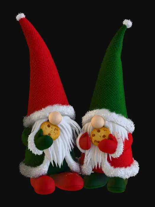 3D model for Gnome Cookie Cheer, #Christmas2025#