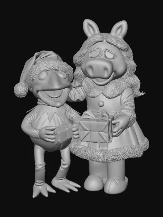 3D model for Muppet Christmas Cheer, #Christmas2025#