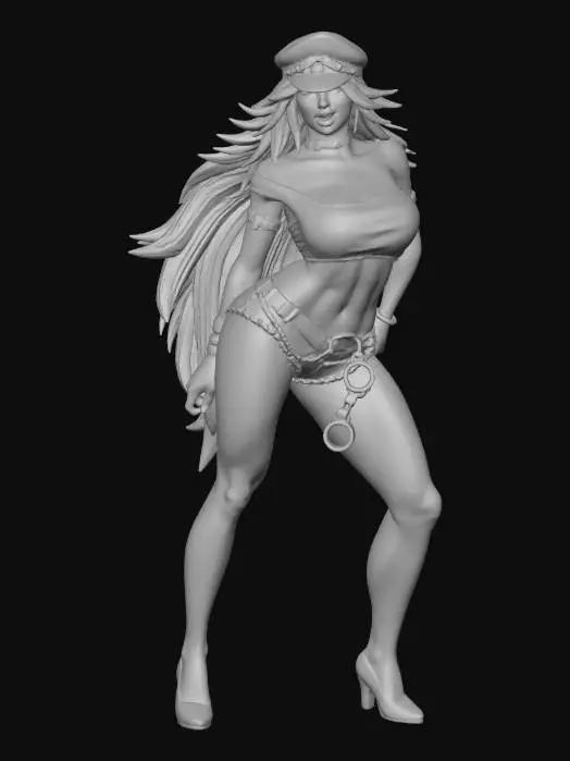 3D model for Pink-Haired Enforcer