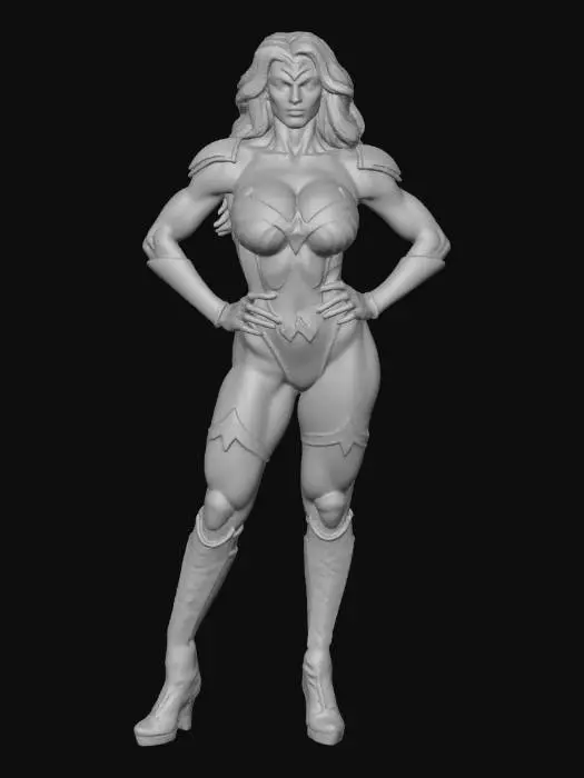 3D model for Red_Wonder_Heroic