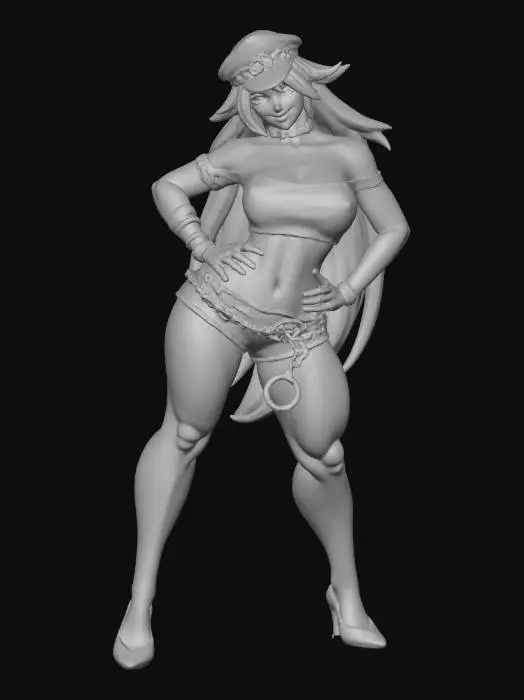 3D model for Roxy Final Fight