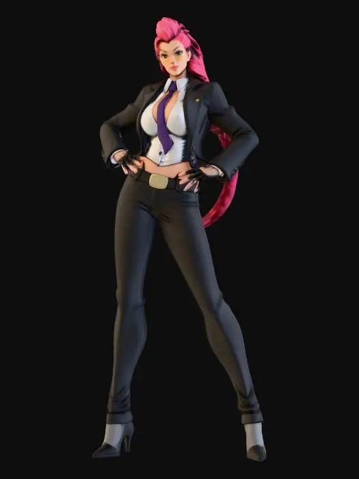 3D model for Crimson Viper SF6