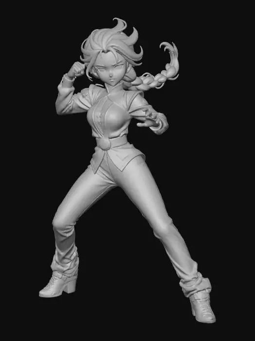 3D model for Elsa Streetfighting Warrior Spirit