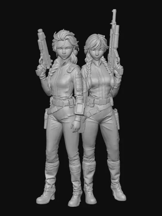 3D model for Vault Sisters